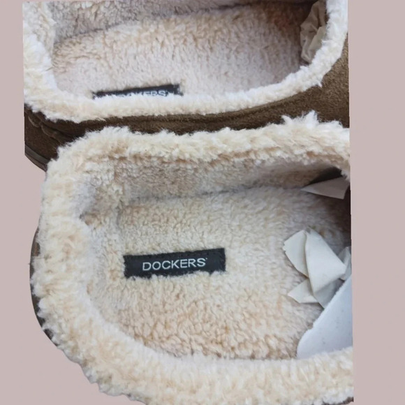 Dockers mens slippers with memory foam size XL beige - Picture 10 of 12